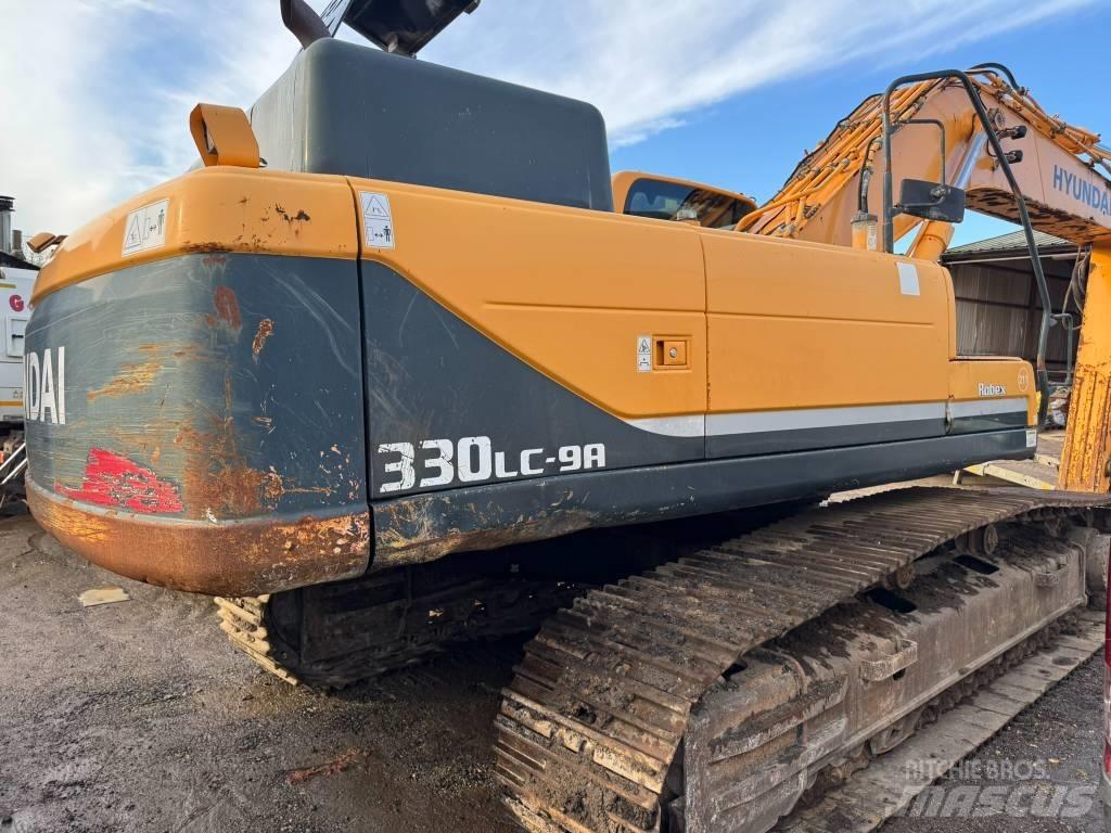 Hyundai R330 Rupsgraafmachines