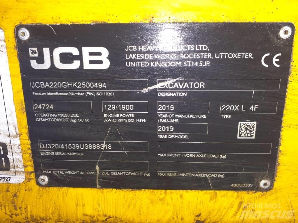 JCB 220X LC Rupsgraafmachines