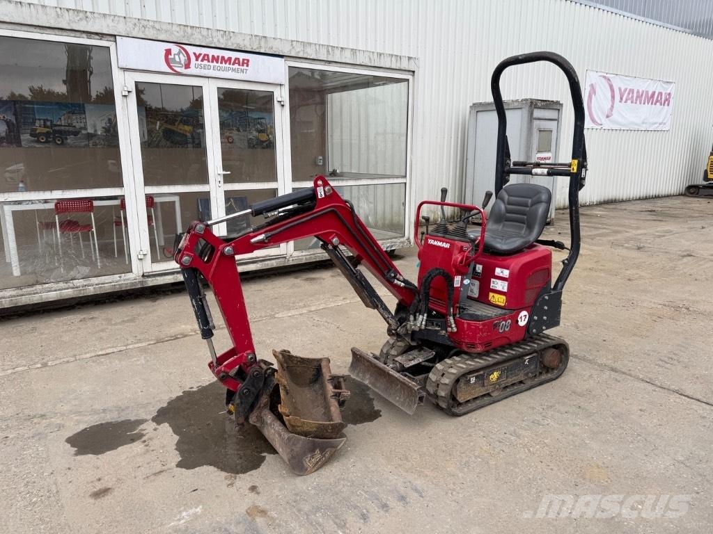 Yanmar SV08 (1D879) Minigraafmachines < 7t