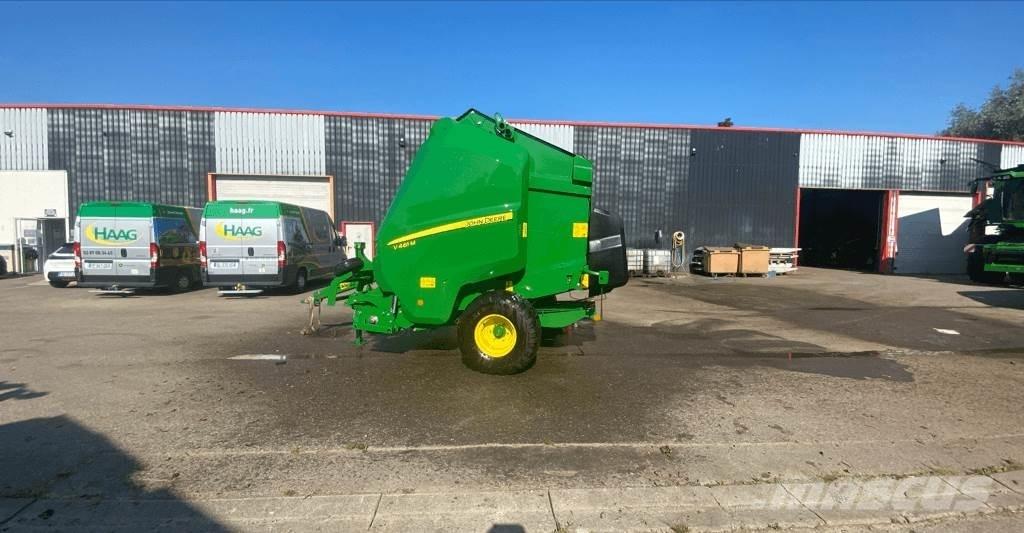 John Deere V461M Ronde-balenpersen