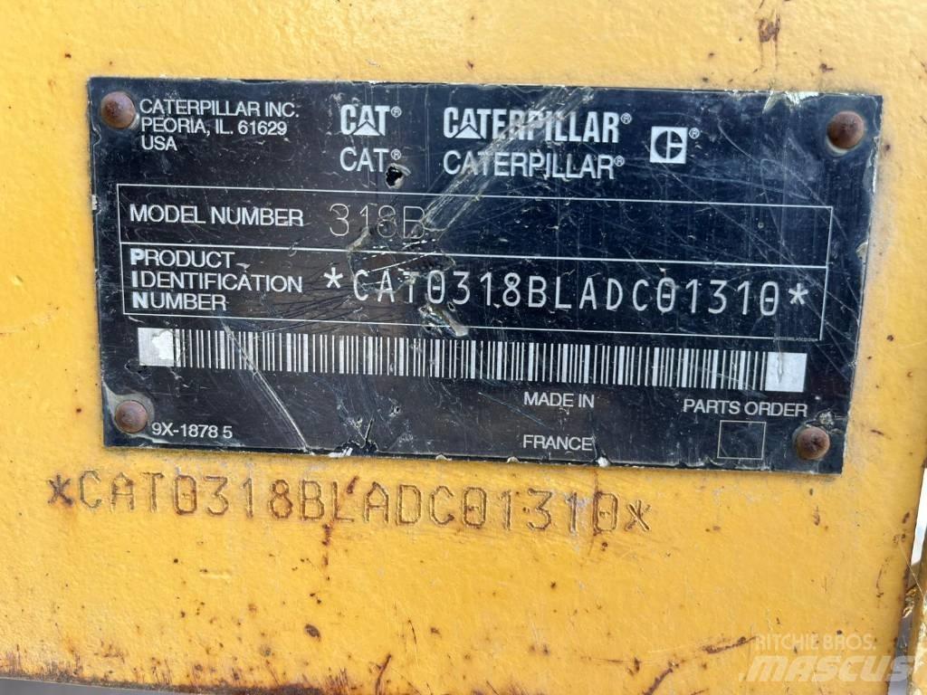 CAT 318 B L Rupsgraafmachines