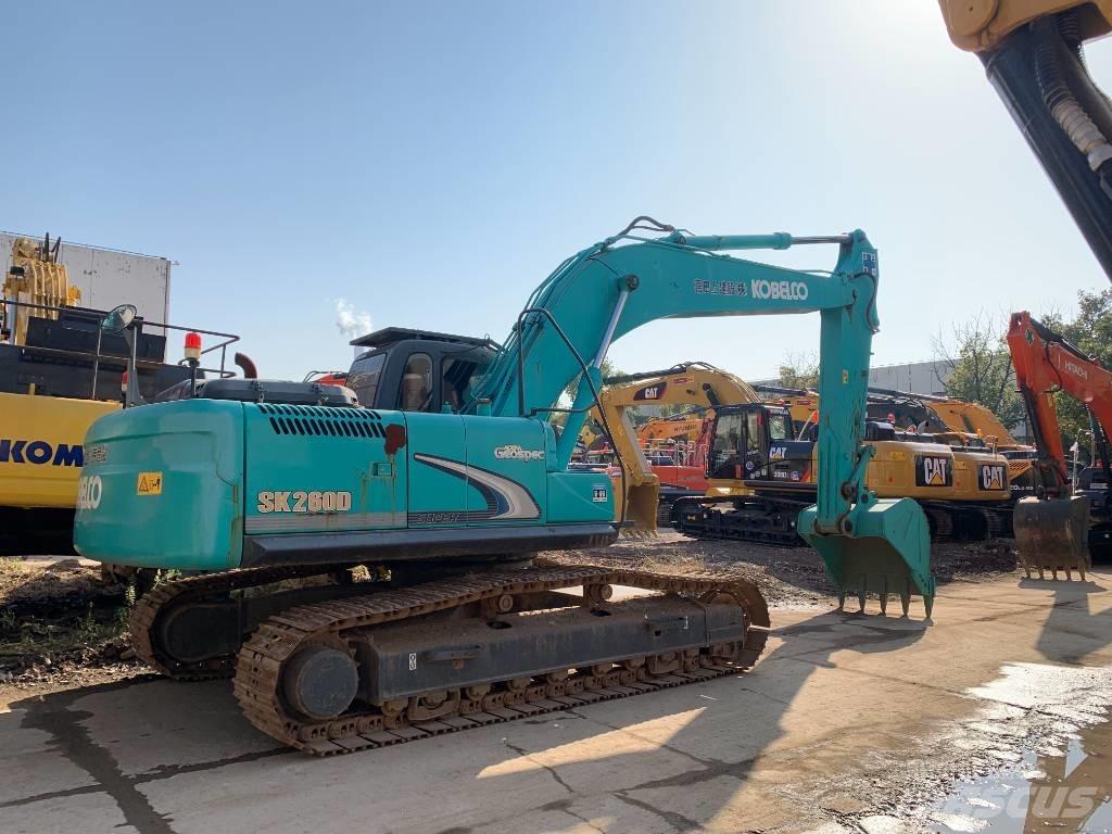 Kobelco SK 260 Rupsgraafmachines