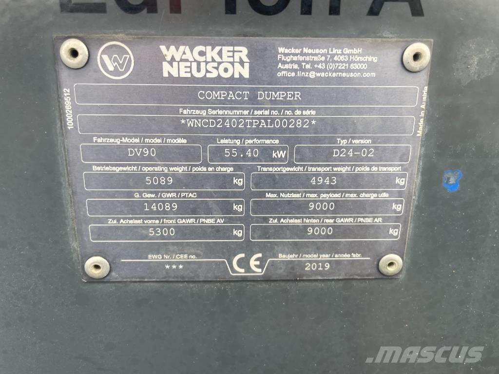 Wacker Neuson DV 90 Mini Dumpers
