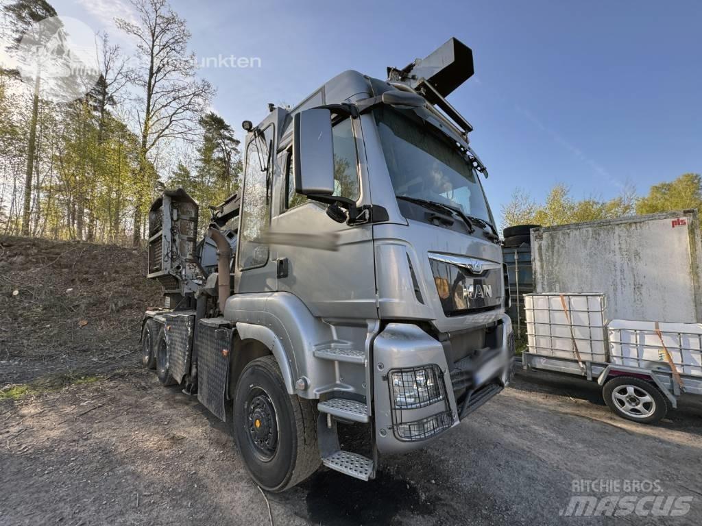 MAN TGS 28.480 Hout snipper voertuigen