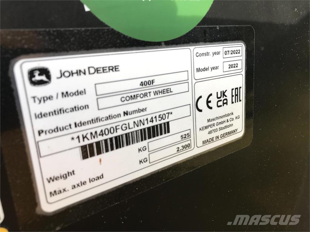 John Deere 9800 Zelfrijdende veldhakselaars