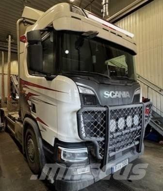 Scania R580B6X4NB Hout-Bakwagens