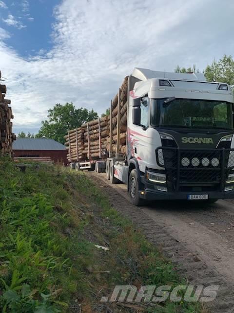 Scania R580B6X4NB Hout-Bakwagens