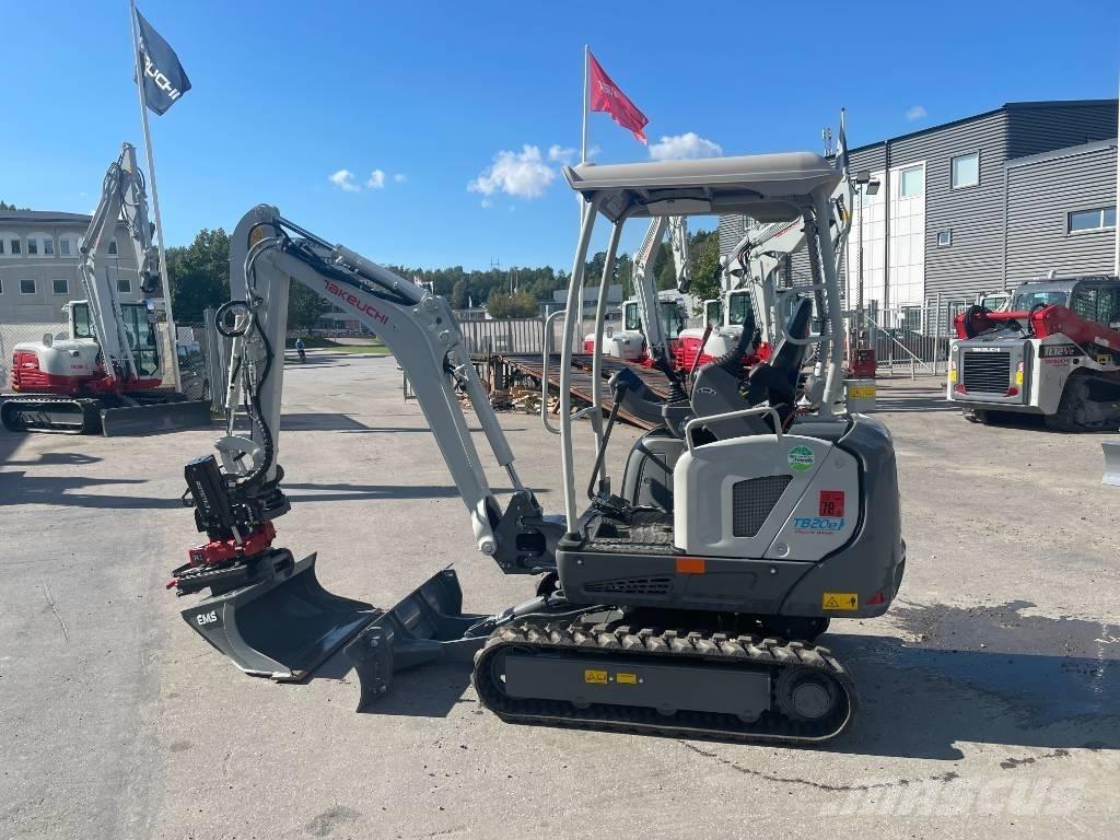 Takeuchi TB 20 E Minigraafmachines < 7t