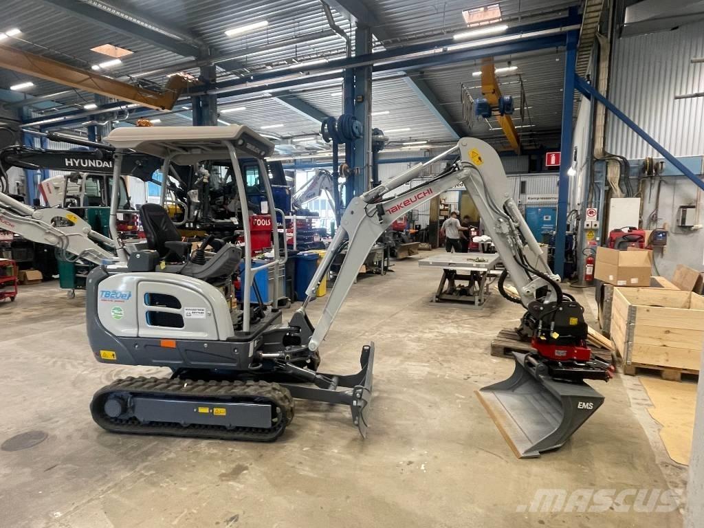 Takeuchi TB 20 E Minigraafmachines < 7t