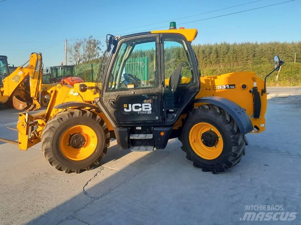 JCB 531-70 Verreikers voor landbouw