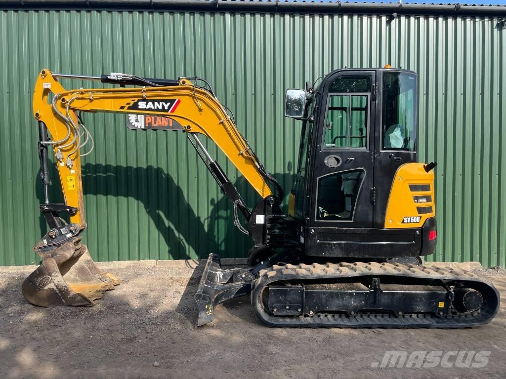 Sany SY 50 U Minigraafmachines < 7t