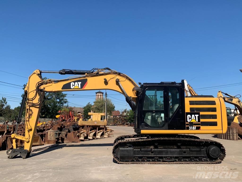 CAT 318F Rupsgraafmachines