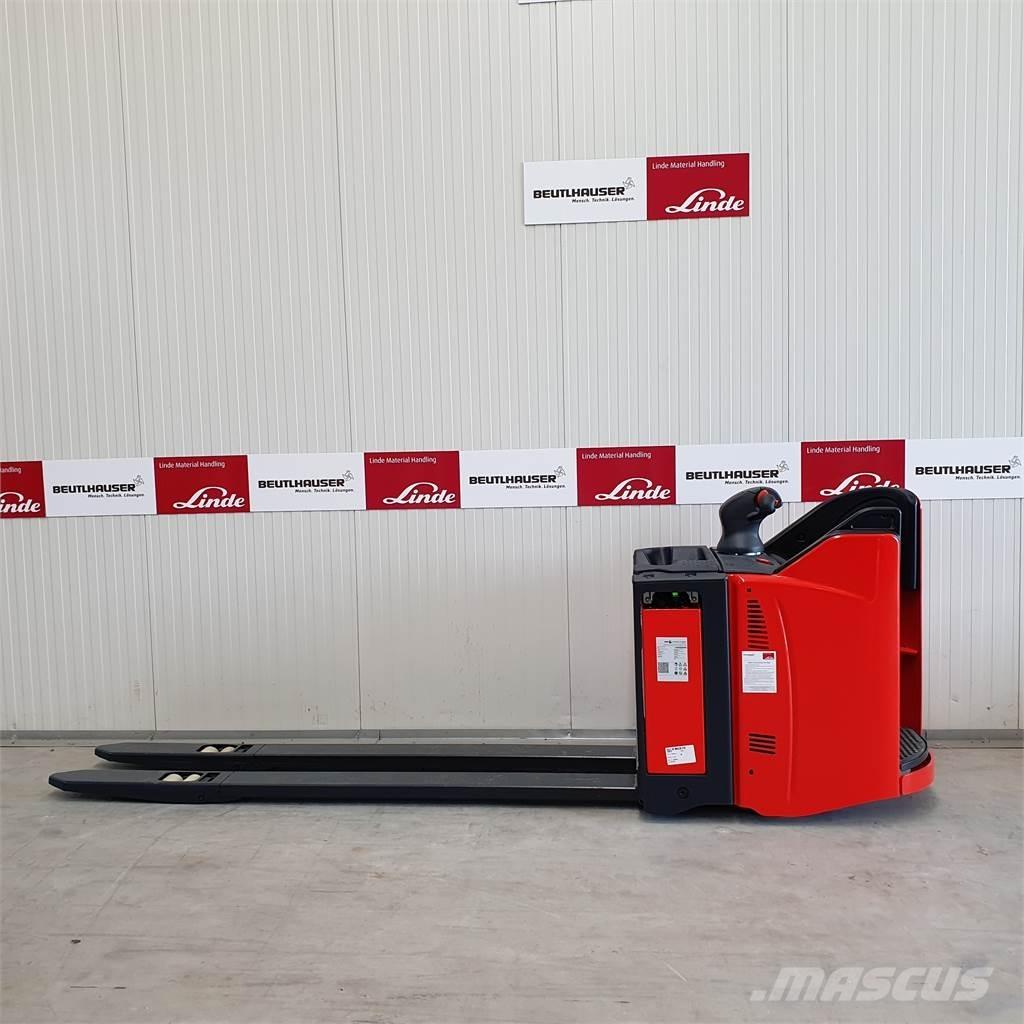 Linde T20SP lang Stapelaar meeloop