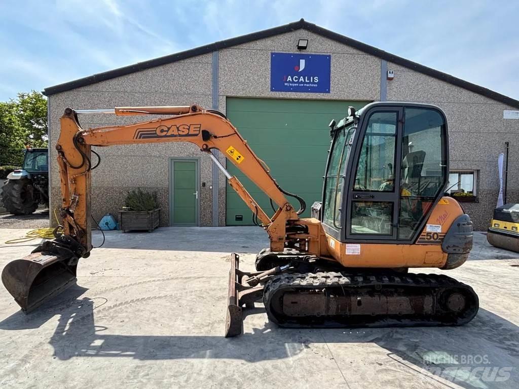 CASE 50 Minigraafmachines < 7t