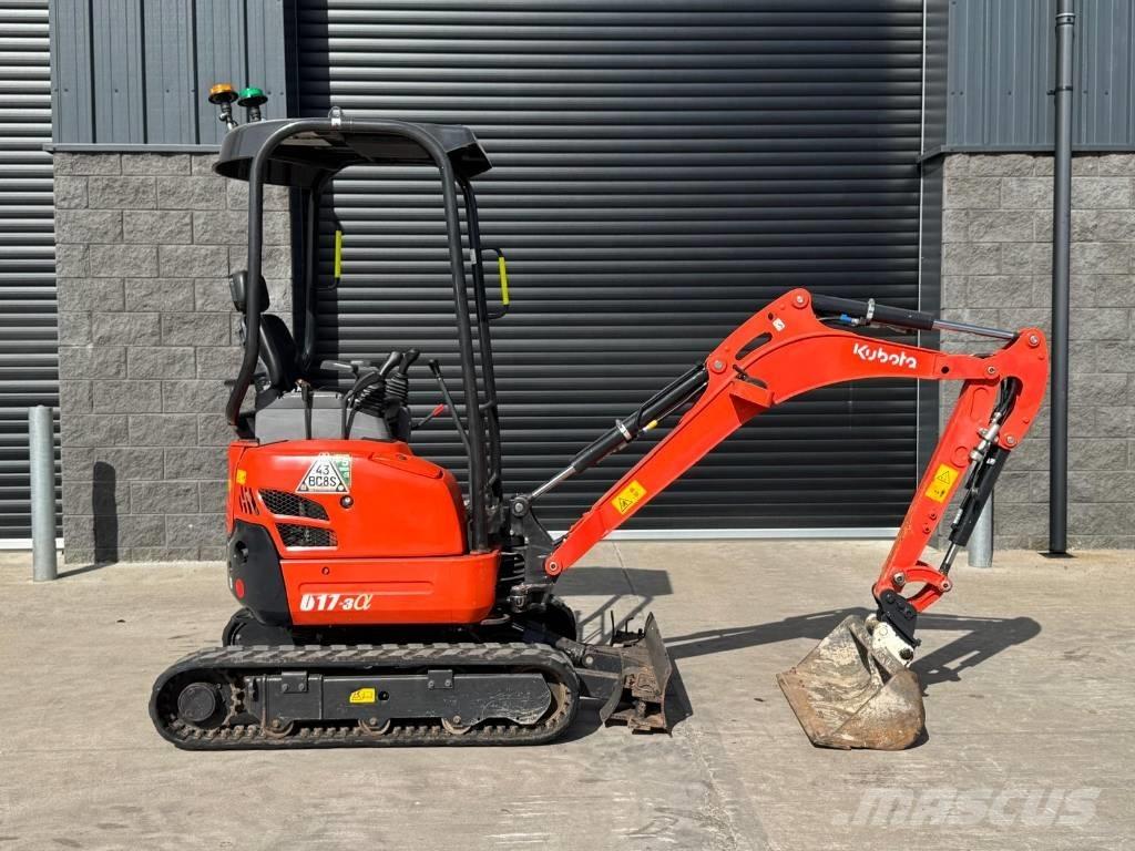 Kubota U 17-3a Minigraafmachines < 7t