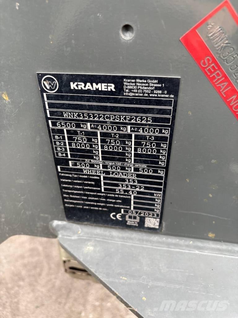 Kramer 5085 Wielladers