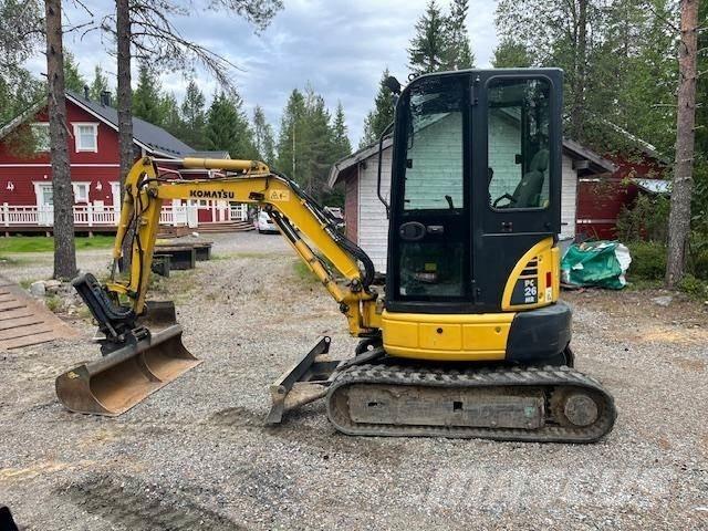 Komatsu PC26MR-3 Minigraafmachines < 7t