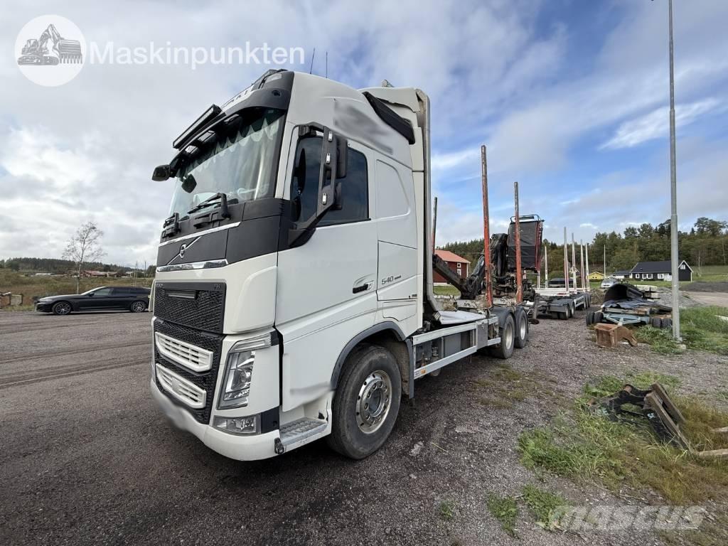 Volvo FH 540 Hout-Bakwagens
