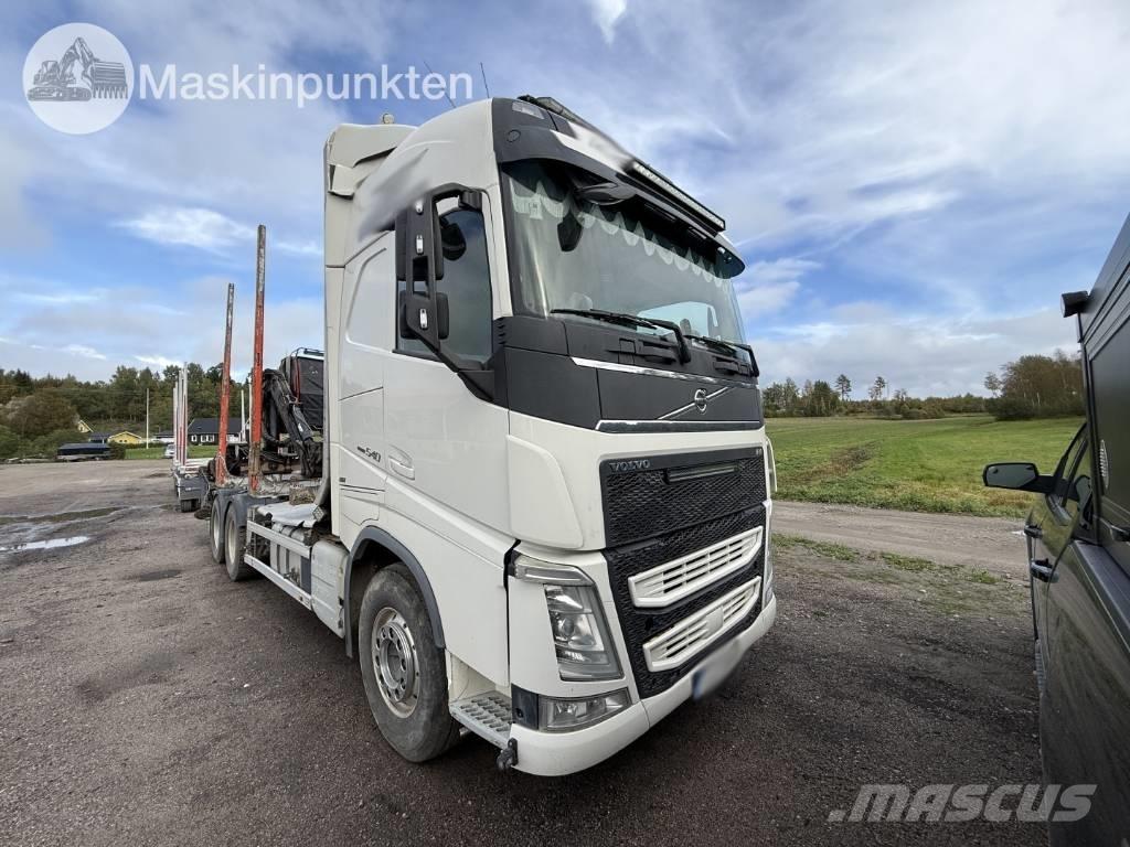 Volvo FH 540 Hout-Bakwagens