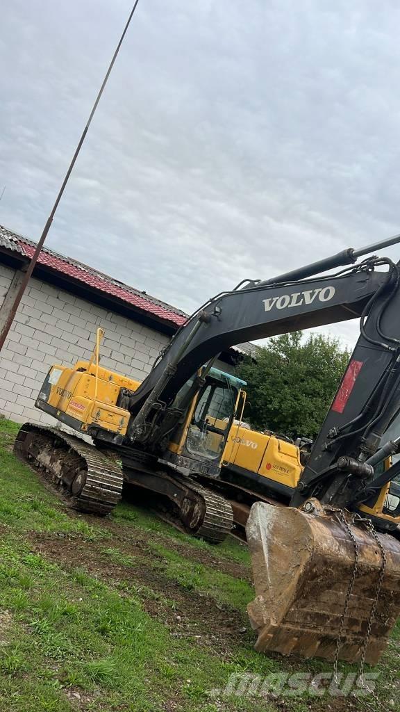 Volvo 210BNLC Rupsbanden, kettingen en onderstel