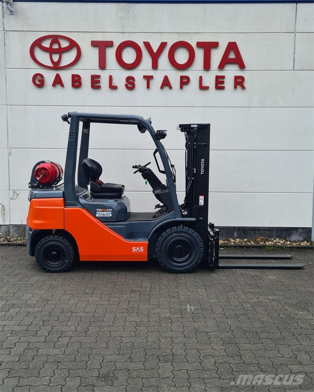 Toyota 02-8FGF25 LPG heftrucks