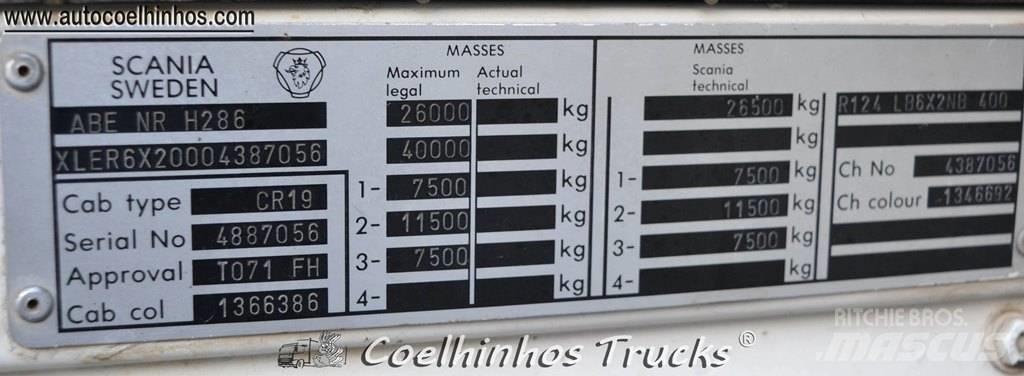 Scania 124L 400 Chassis met cabine