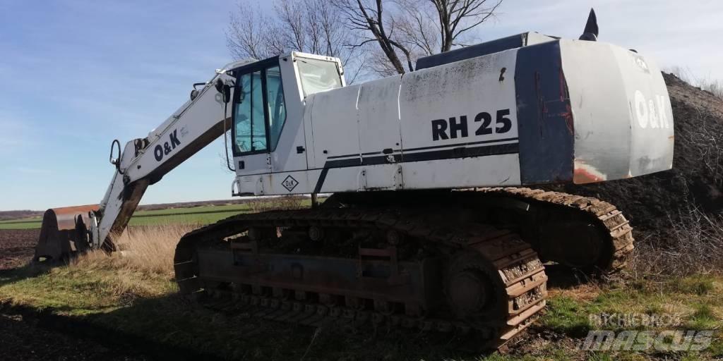 O&K RH25 Rupsgraafmachines
