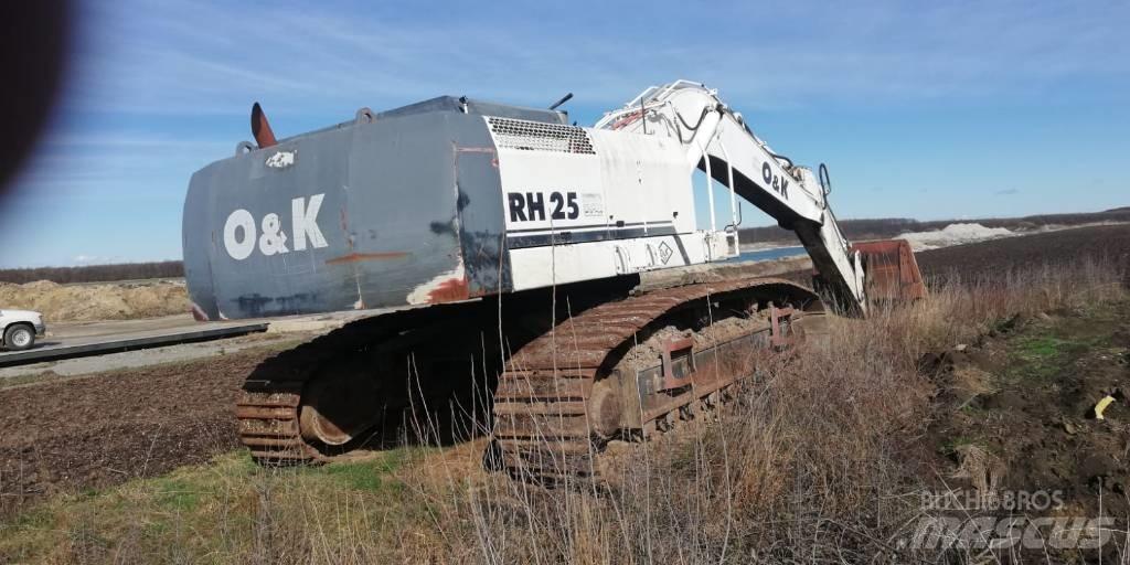 O&K RH25 Rupsgraafmachines