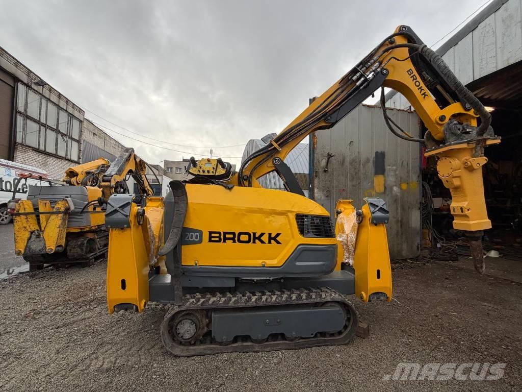 Brokk 200 Sloopgraafmachines