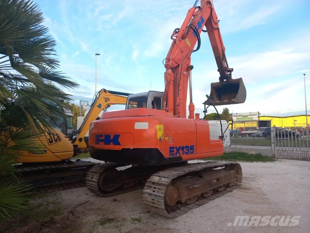 Fiat-Kobelco EX135 Rupsgraafmachines