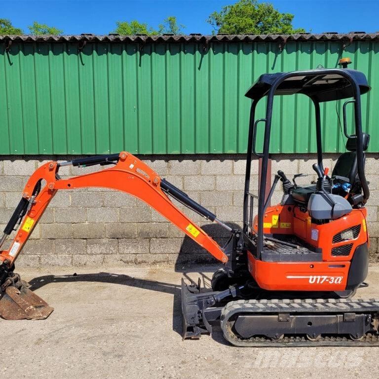Kubota U17-3a Minigraafmachines < 7t