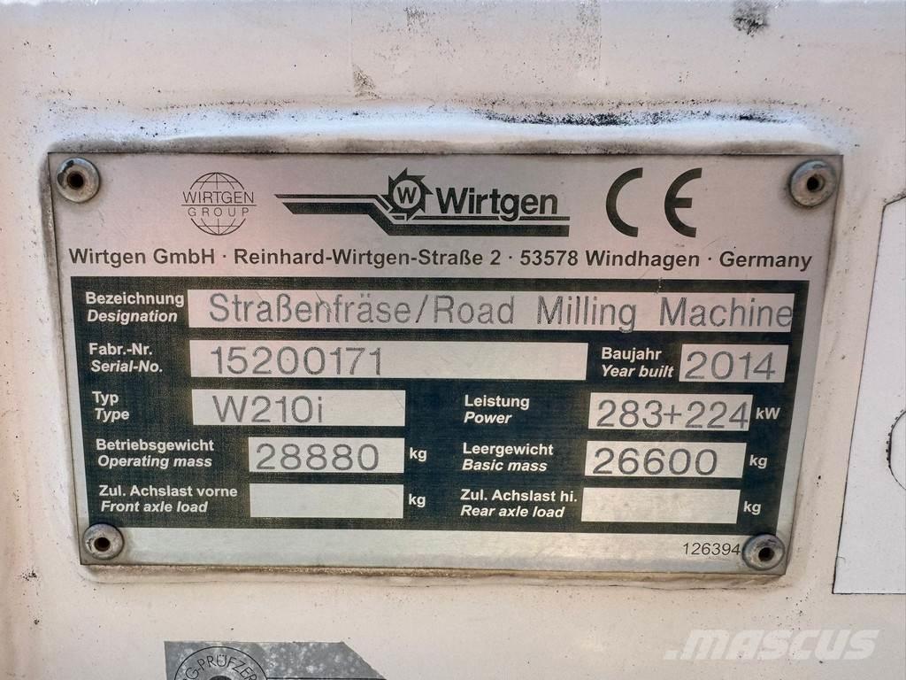 Wirtgen W210i Asfaltfrezen