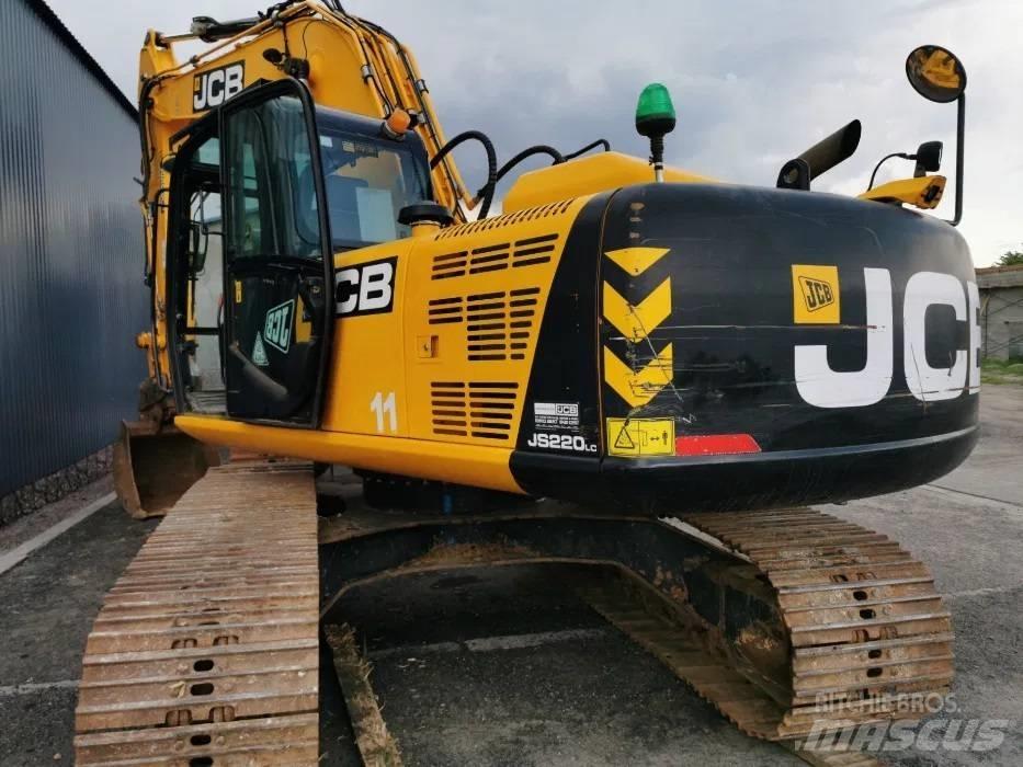JCB JS220LC Rupsgraafmachines