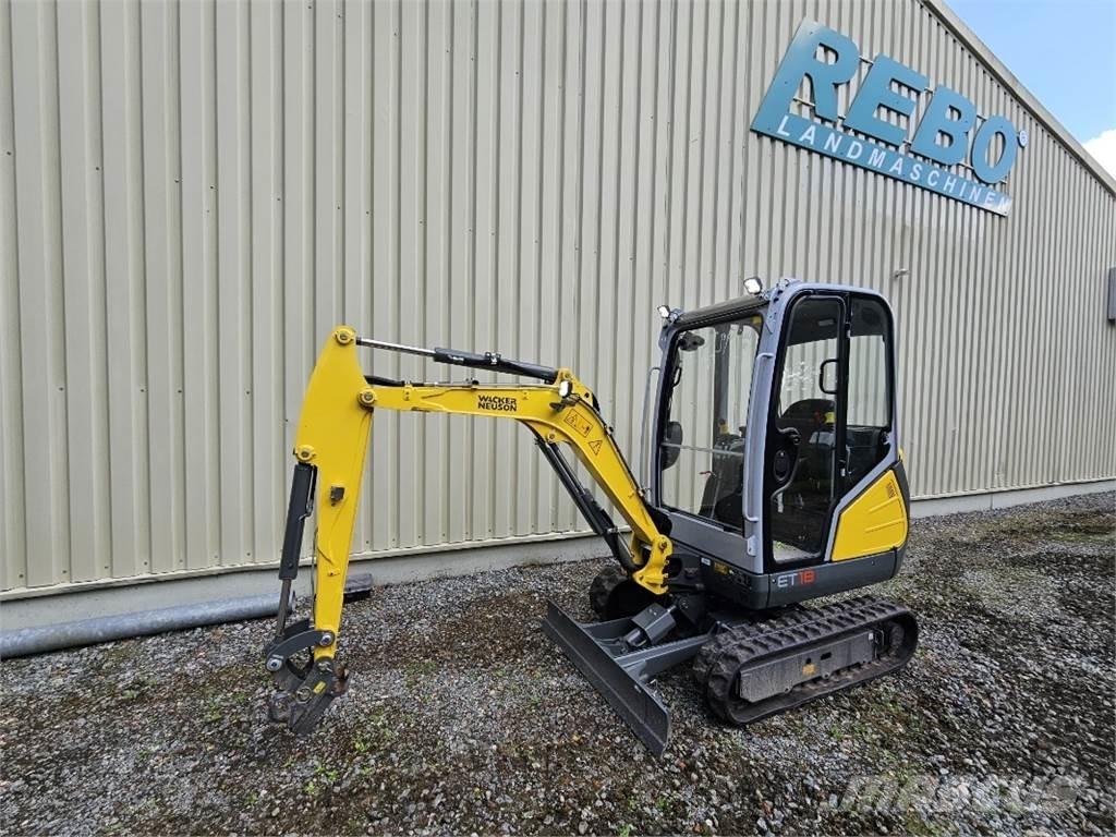 Wacker ET 18 Minigraafmachines < 7t