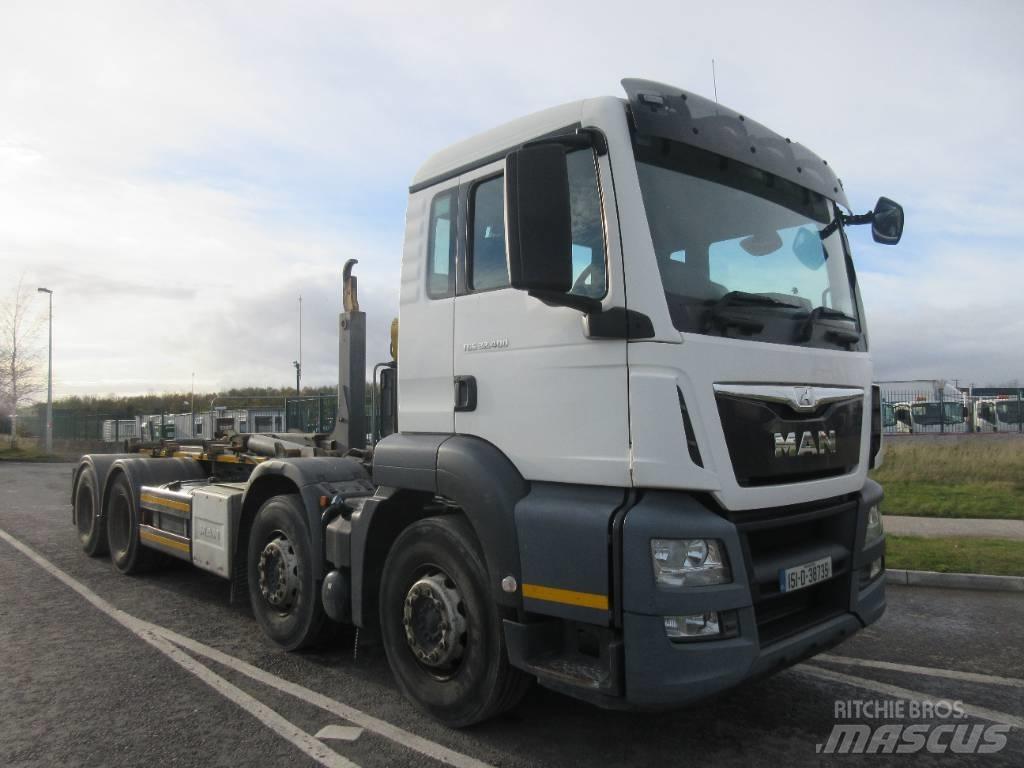 MAN TGS32.400 Vrachtwagen met containersysteem