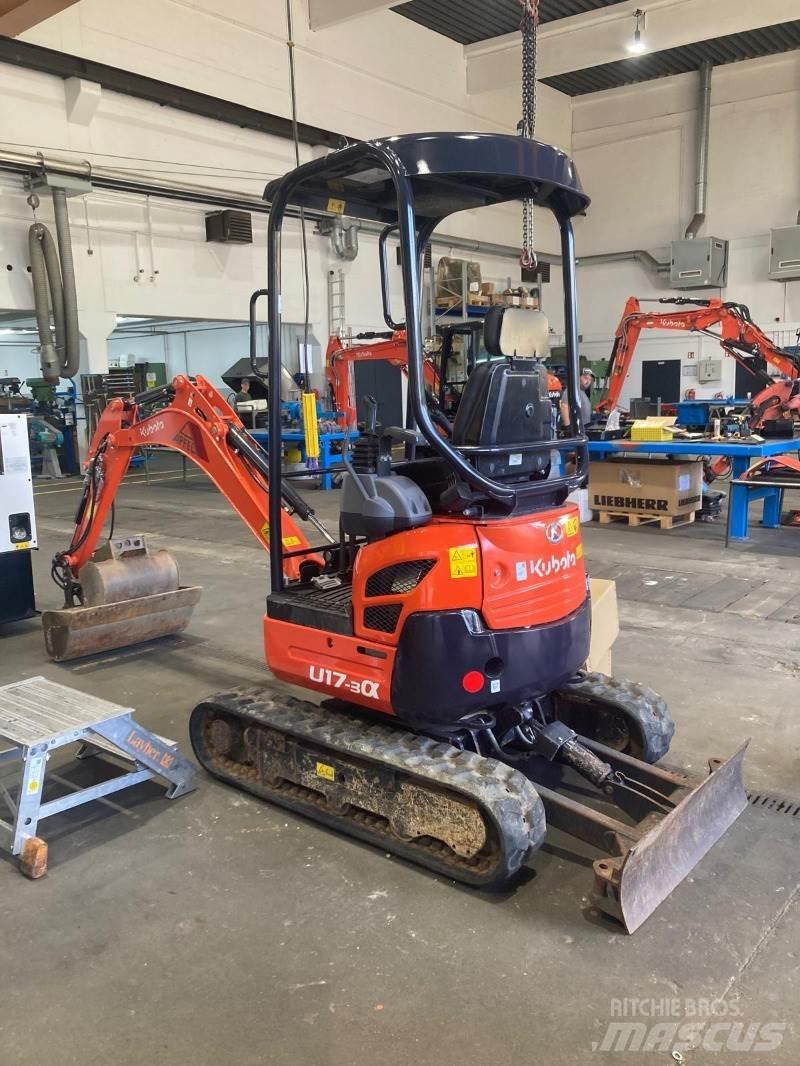 Kubota U17-3 Minigraafmachines < 7t