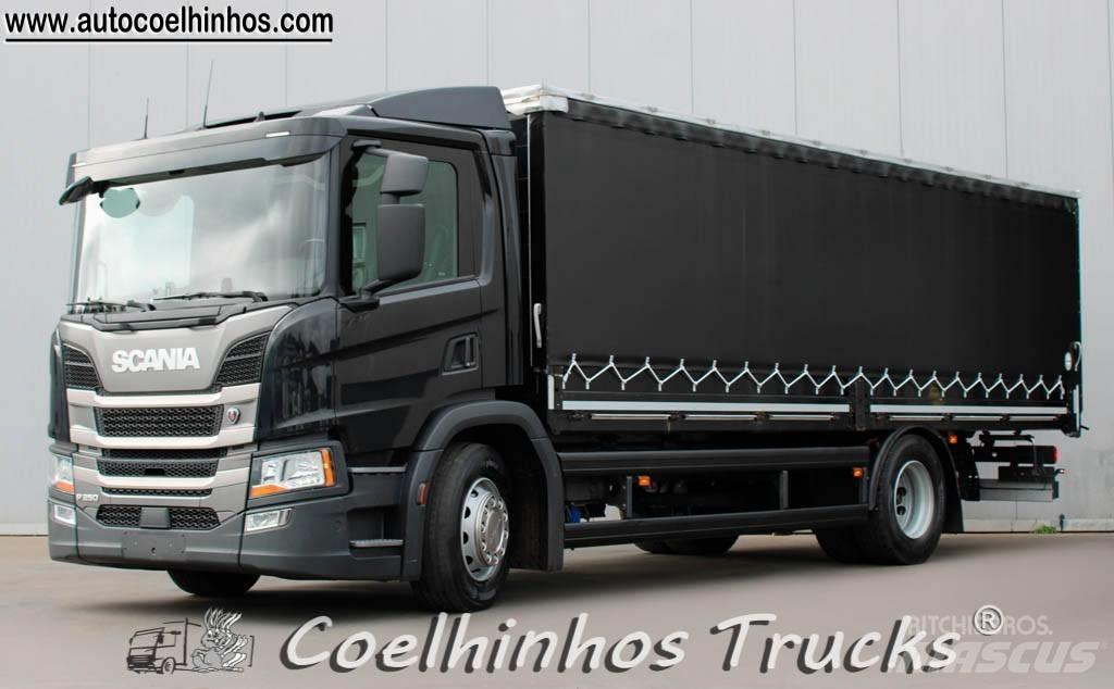 Scania P 250 Schuifzeilopbouw
