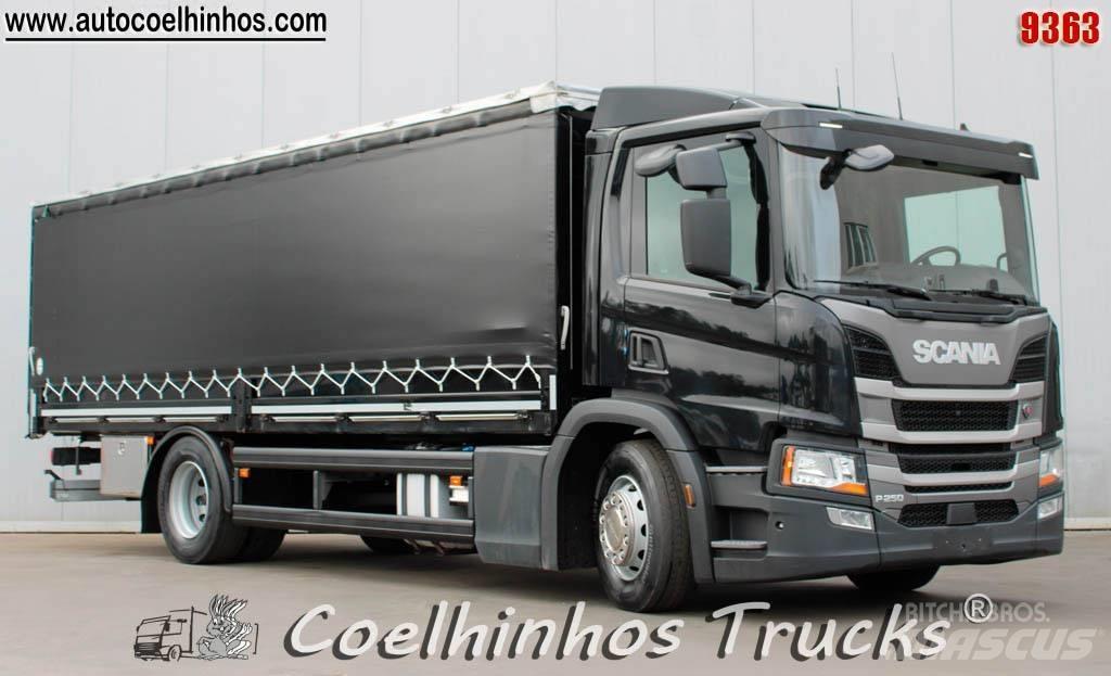 Scania P 250 Schuifzeilopbouw