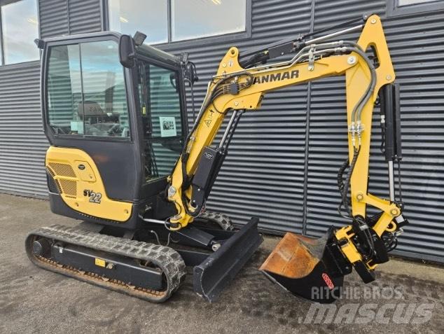 Yanmar sv22 Minigraafmachines < 7t