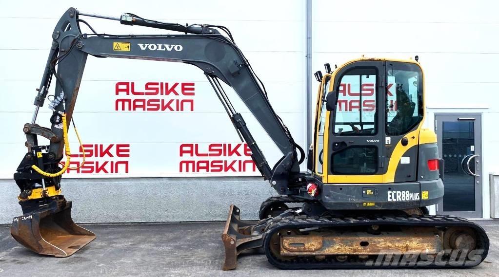 Volvo ECR 88 Midigraafmachines 7t - 12t