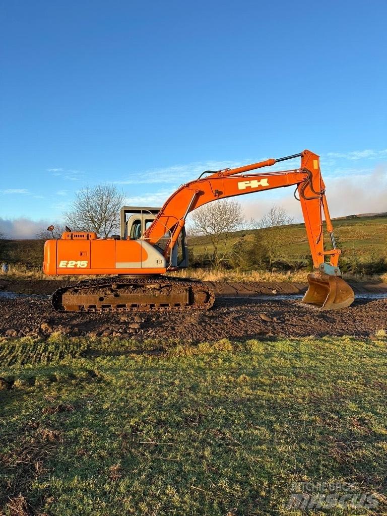 Fiat-Kobelco E215 Rupsgraafmachines