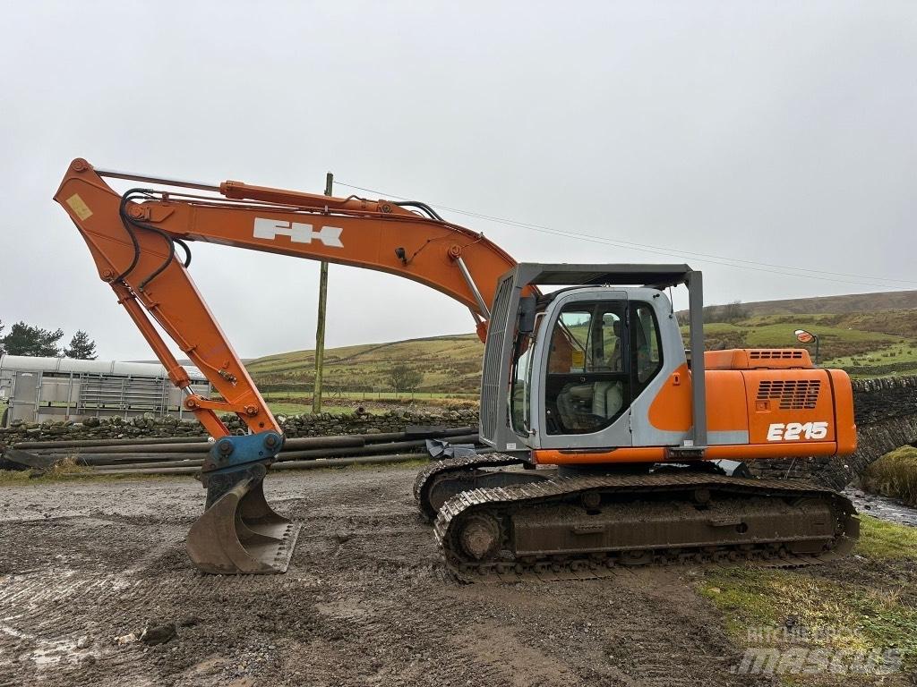 Fiat-Kobelco E215 Rupsgraafmachines