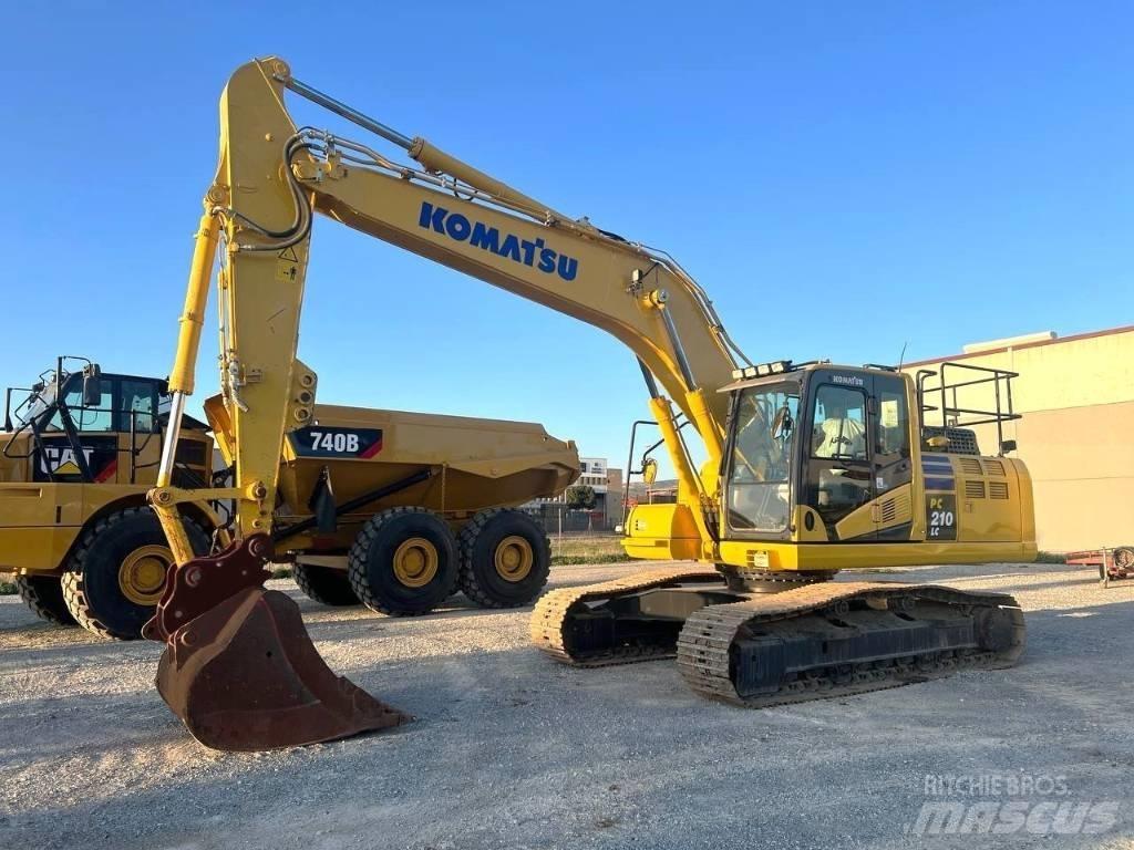 Komatsu PC 210 LC Rupsgraafmachines