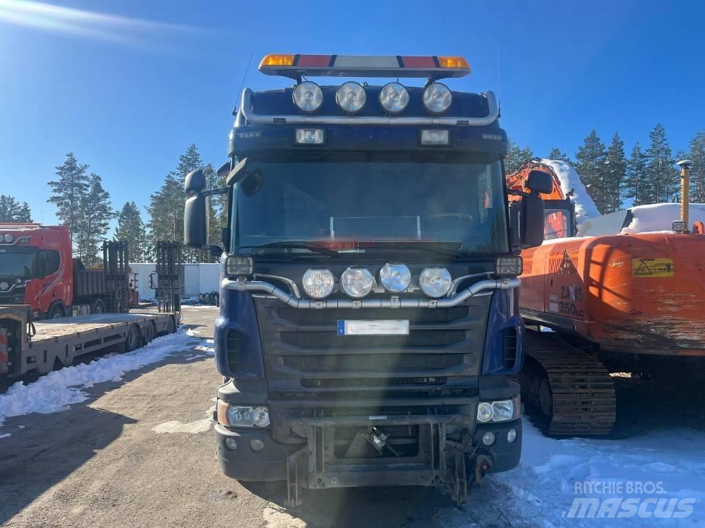 Scania R 500 Vrachtwagen met containersysteem