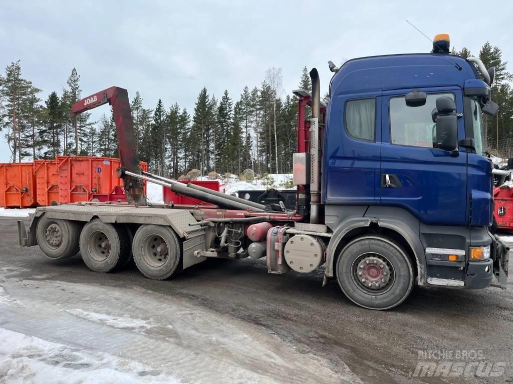 Scania R 500 Vrachtwagen met containersysteem