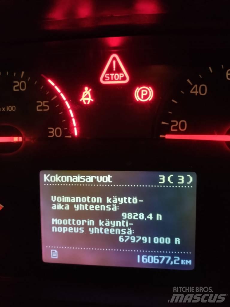 Volvo FH 460 Vlakke laadvloer met kraan