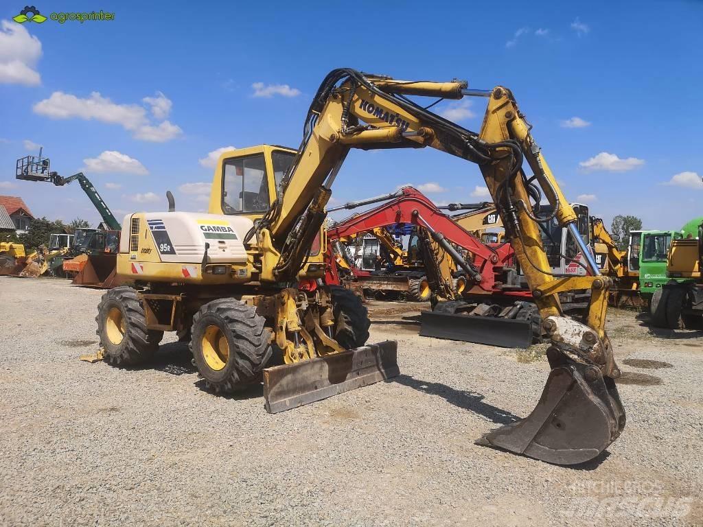Komatsu PW 95 Midigraafmachines 7t - 12t