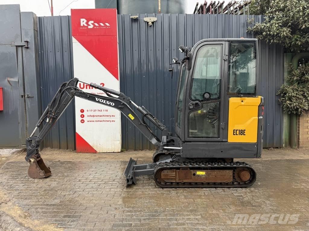 Volvo EC18E Minigraafmachines < 7t