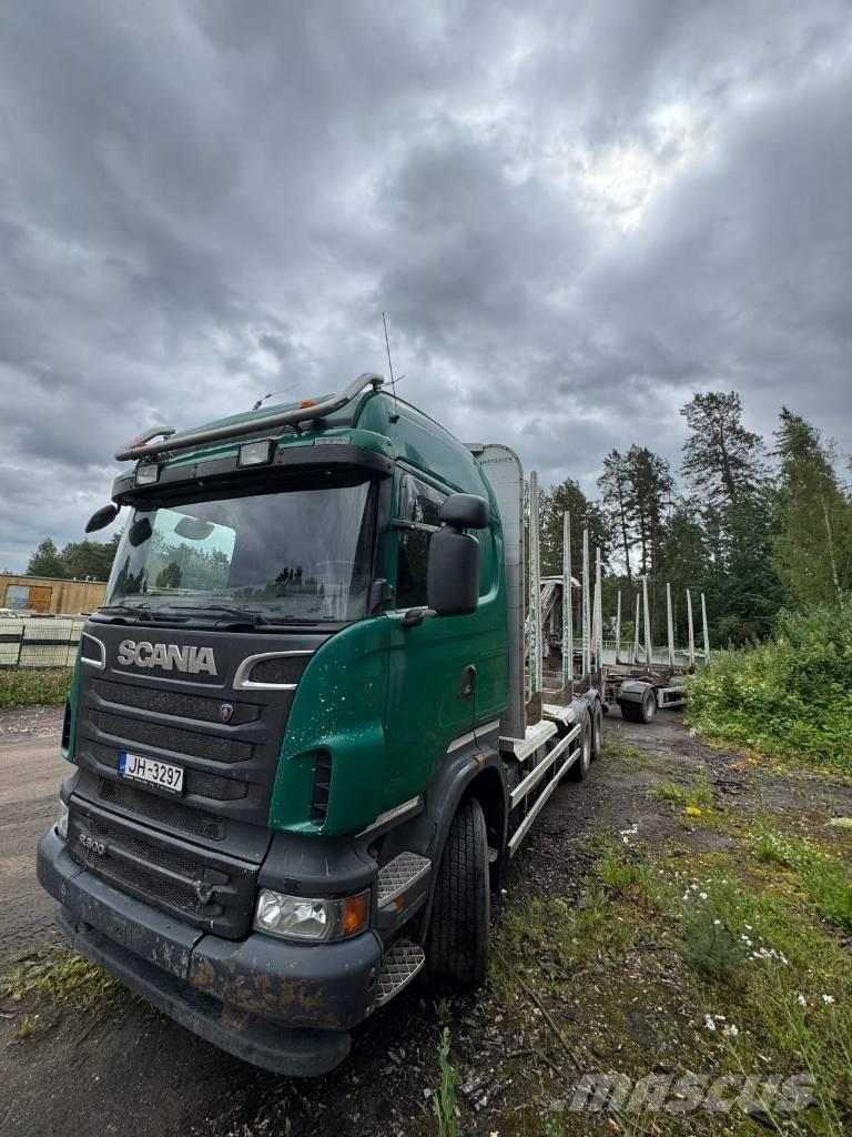 Scania R 500 Hout-Bakwagens