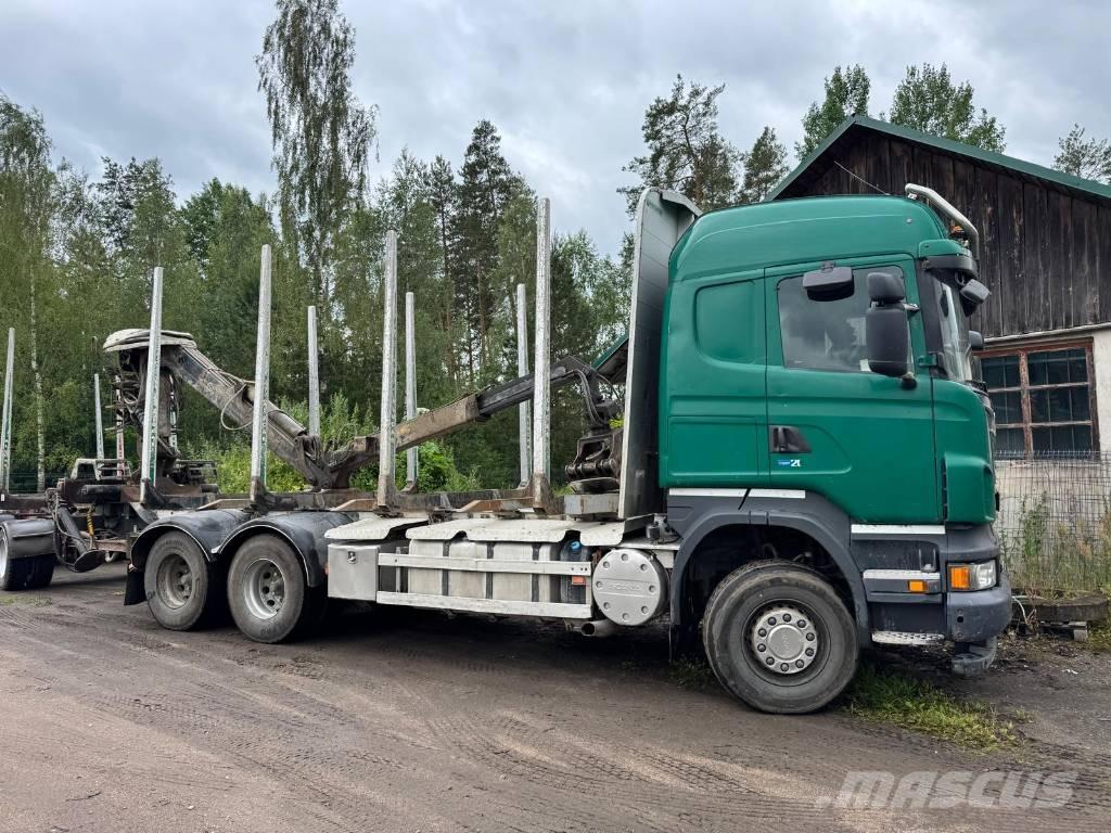 Scania R 500 Hout-Bakwagens